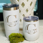 Monogrammed Tumblers
