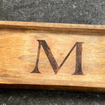 Monogrammed  Display Tray