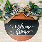 Wooden Welcome Home