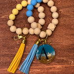 Life is a Beach Key Wristlet