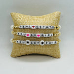 Encouragement Word Bracelets