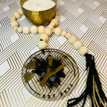 Established Wood Bead Garland.